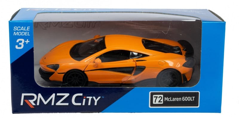 Игрушечная машинка Daffi RMZ City McLaren 600LT, оранжевый