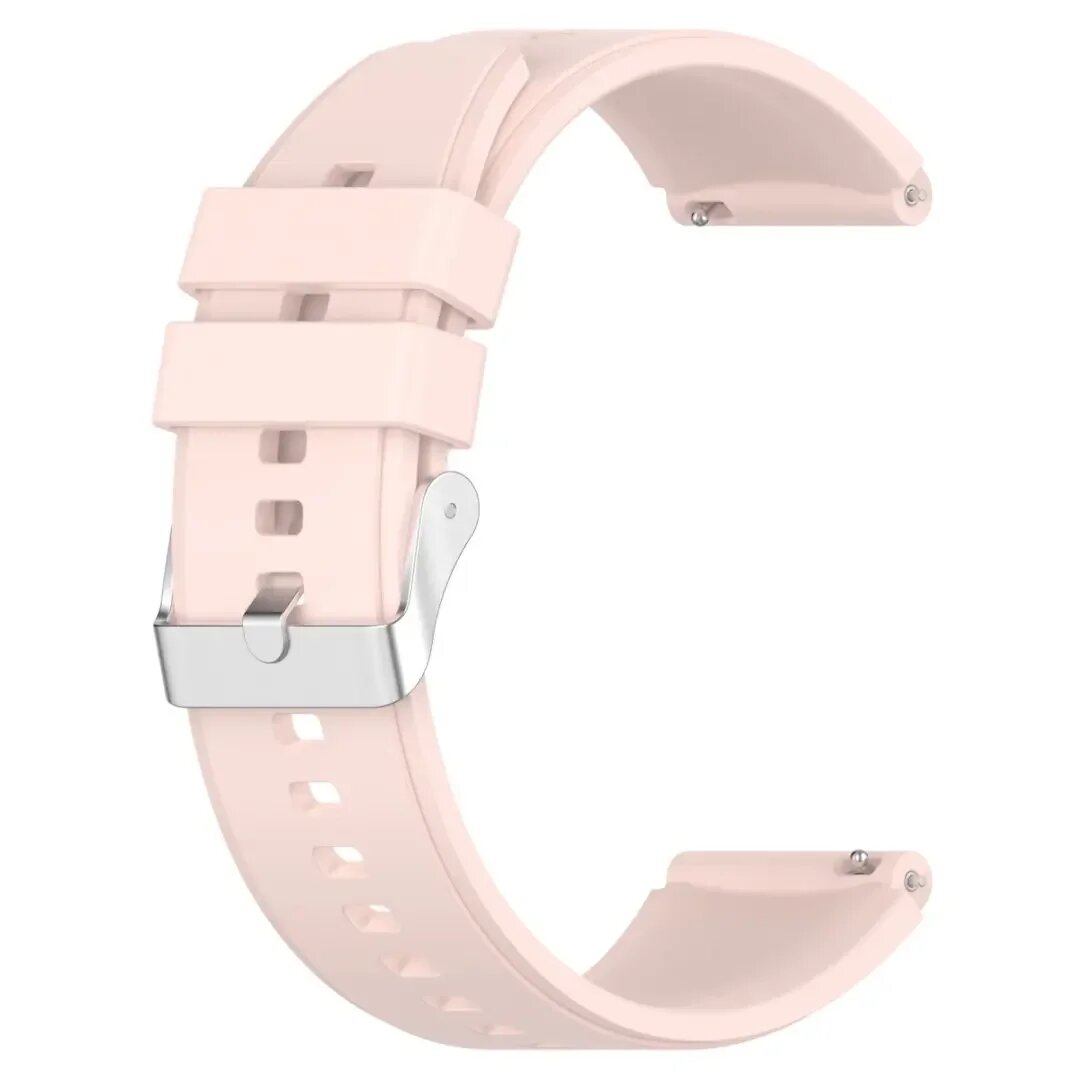 Силиконовый ремешок для Huami Amazfit Розовый, 20mm Bip3 Pro, 15 Pink
