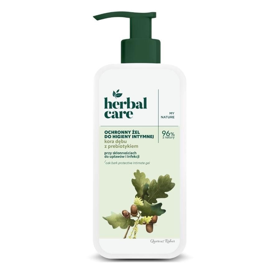 Средство для интимной гигиены Herbal Care защитный гель, кора дуба и пребиотик, 330 мл