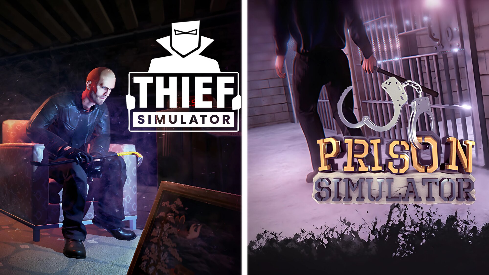 Игра Prison Simulator & Thief Simulator, цифровое издание PlayStation 4, регион Индия / код пополнения баланса