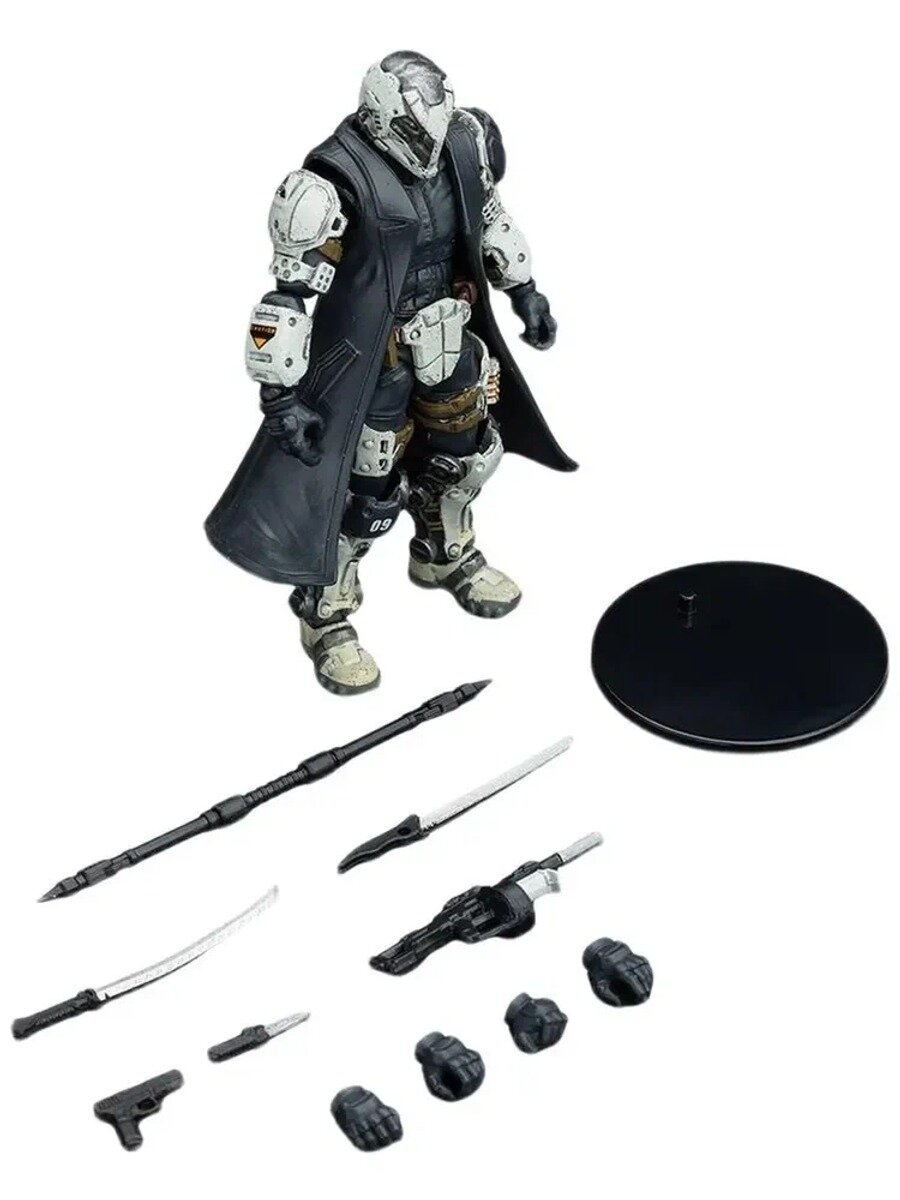 Подвижная фигурка JOYTOY Battle For the Stars 1/18 Action Figures Sorrow Expeditionary Forces 09th Legion Assault Company-Striker Model