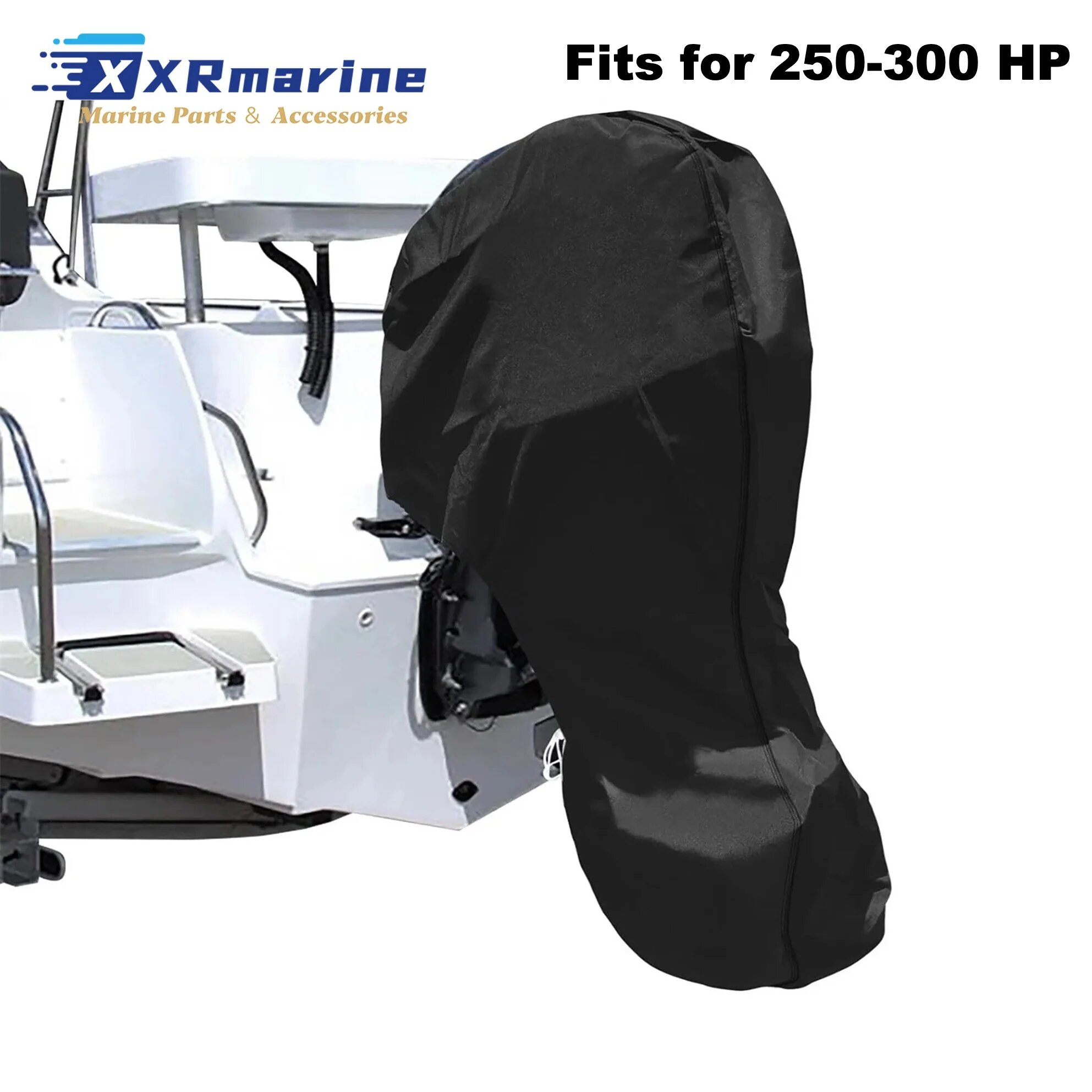 Чехол для подвесного мотора 225-300 л. с, совместимый с Mercury, Yamaha, Honda, Suzuki, Tohatsu, Johnson, Evinrude