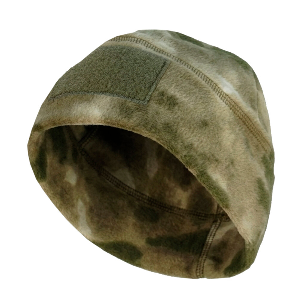 Шапка тактическая для охоты и рыбалки флис (V-02-01)Мох XL (р.56-58)