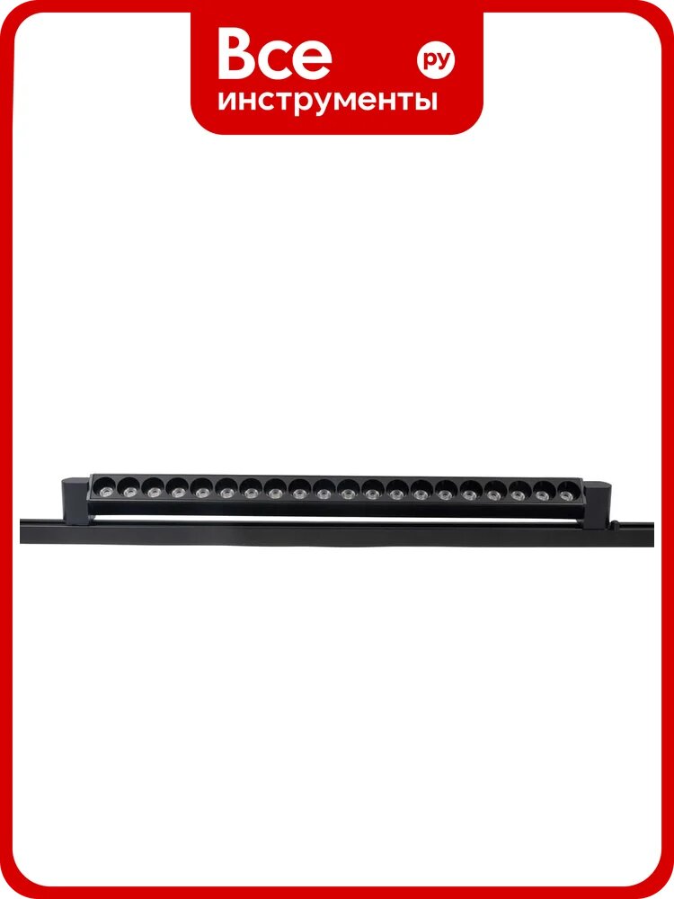 Трековый линейный светодиодный светильник Jazzway PTR 4432R 32Вт 4000K 24град. BL черный 600мм IP40 5068650