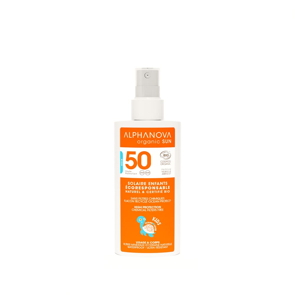 Спрей солнцезащитный Alphanova Sun Kids, SPF 50, 125 г