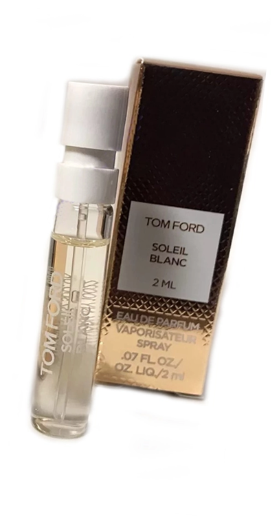 Яркий аромат Том Форд Солей Бланк миниатюра 2 / Парфюмерная вода Tom Ford Soleil Blanc пробник / Сэмпл парфюма