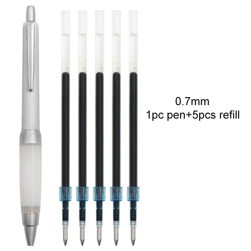 Шариковая ручка Uni Alpha-Gel Jetstream черный 1pen 5refills