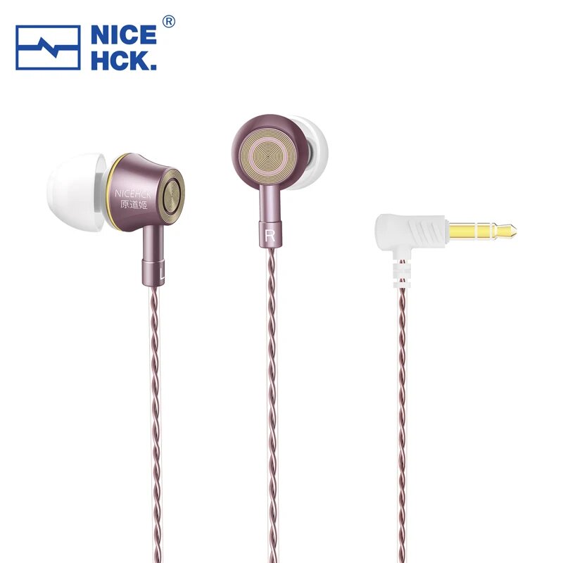 NICEHCK YD520 Наушники-вкладыши Pink No Mic