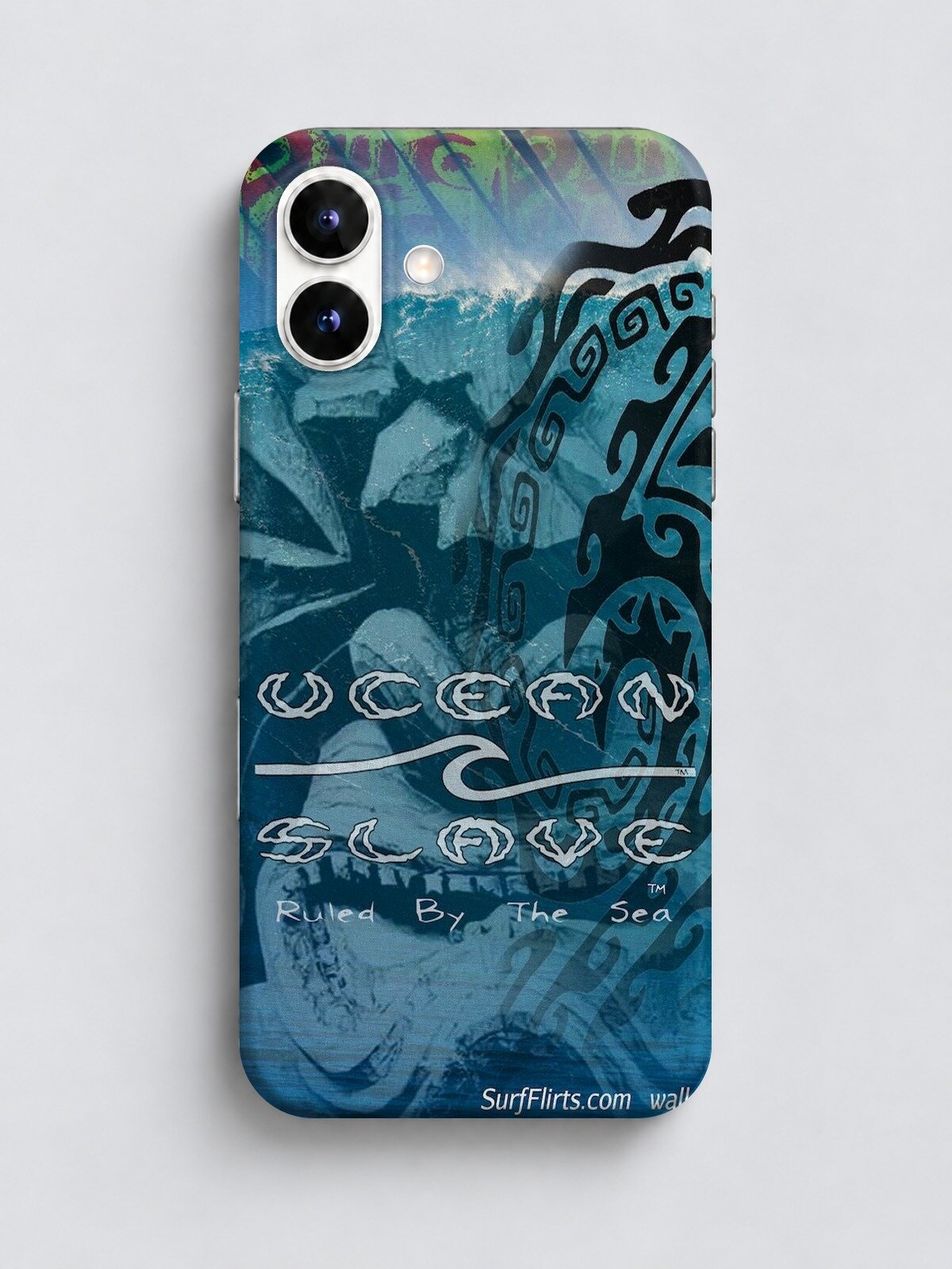 Прозрачный чехол на iPhone 16 Ocean Pacific