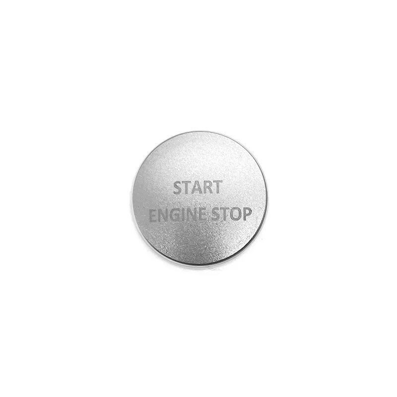 Кнопка Start/Engine Stop серебристая для Land Rover Discovery 4/Range Rover