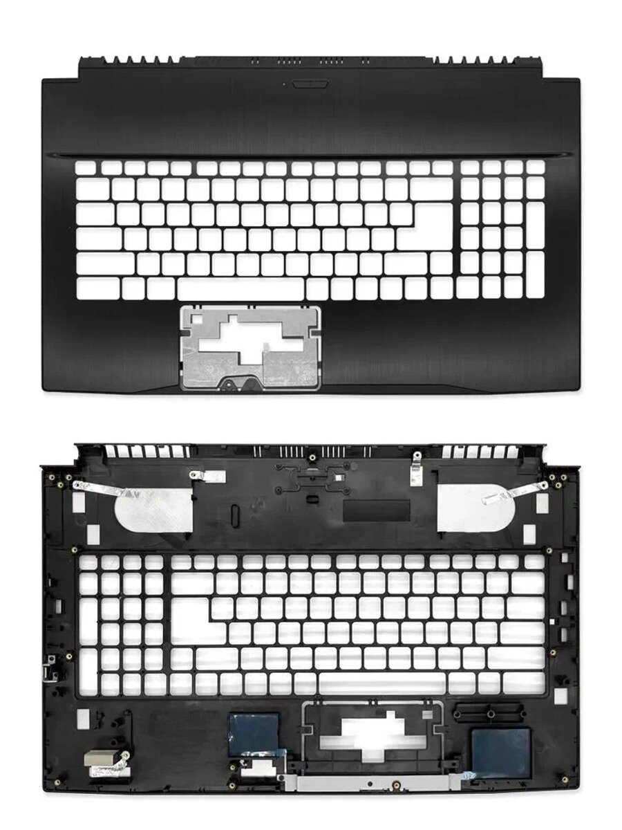 Корпусный элемент ноутбука MSI — верхняя крышка, металл, 17.3, чёрный