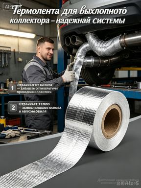 Клейкая лента 50 мм 5 м, 1 шт
