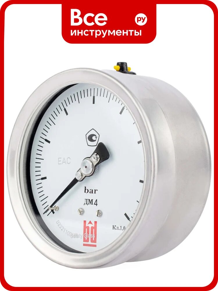 Манометр BD 4 160 ТЭ (0-60) бар, кл.1,0, G1/2 147122253927