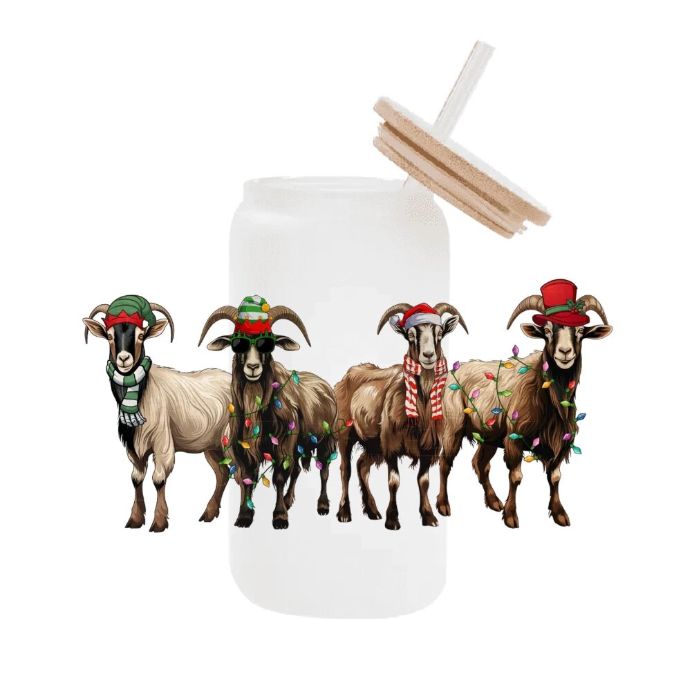 UV DTF наклейки для стаканов Libbey от MINISO DTF11727