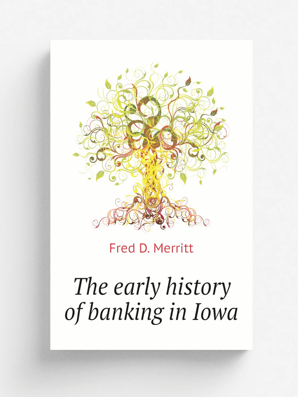 The early history of banking in Iowa | Fred D. Merritt | Репринт