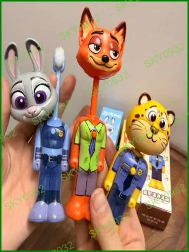 Zootopia Детская зубная щетка 3 шт