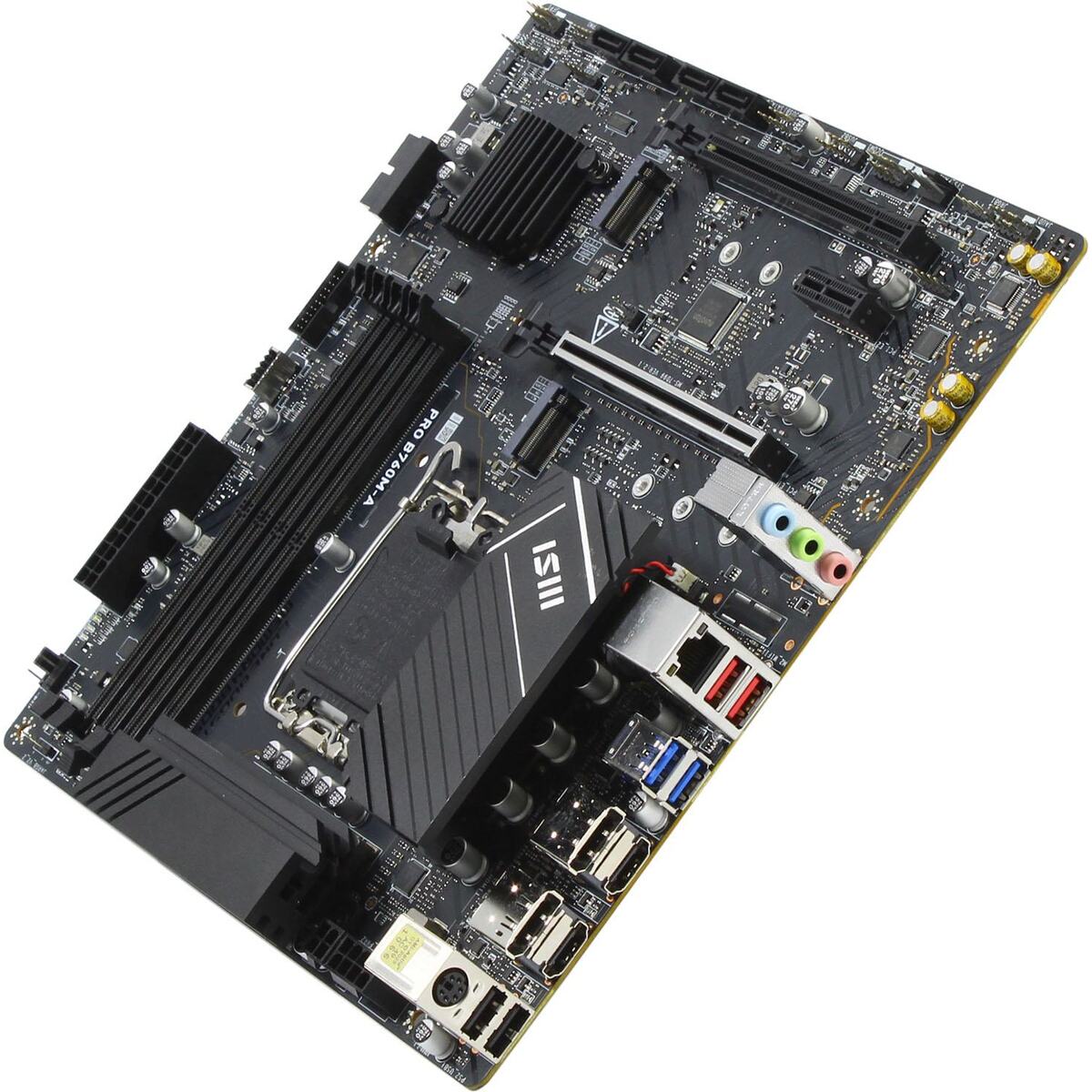 MSI PRO B760M-A (RTL) LGA1700 B760 2xPCI-E 2xHDMI+2xDP 2.5GbLAN SATA MicroATX 4DDR5 — фото 1