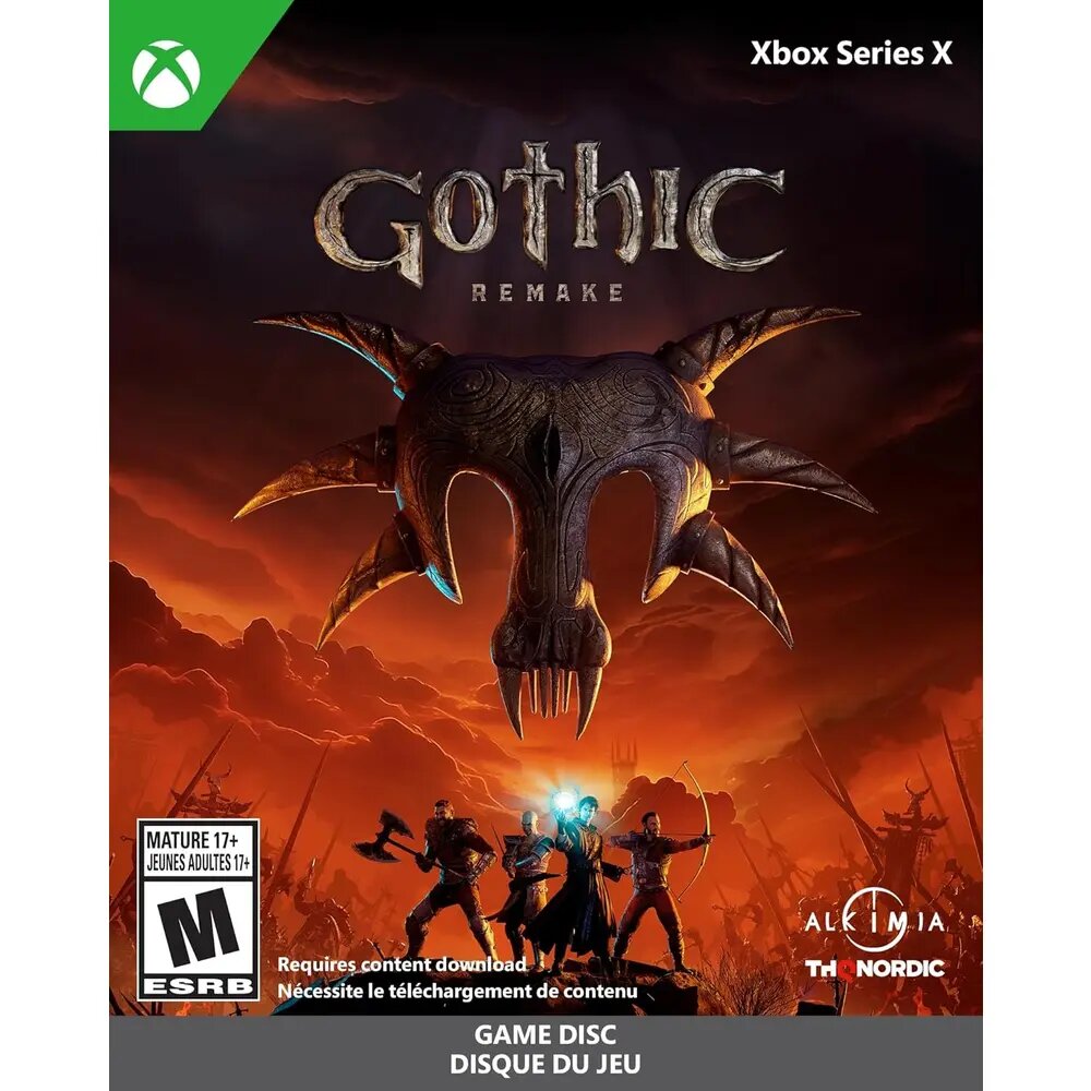 Игра Gothic 1 Remake (Xbox Series X, русская версия) Alkimia Interactive Blu-ray диск 18+
