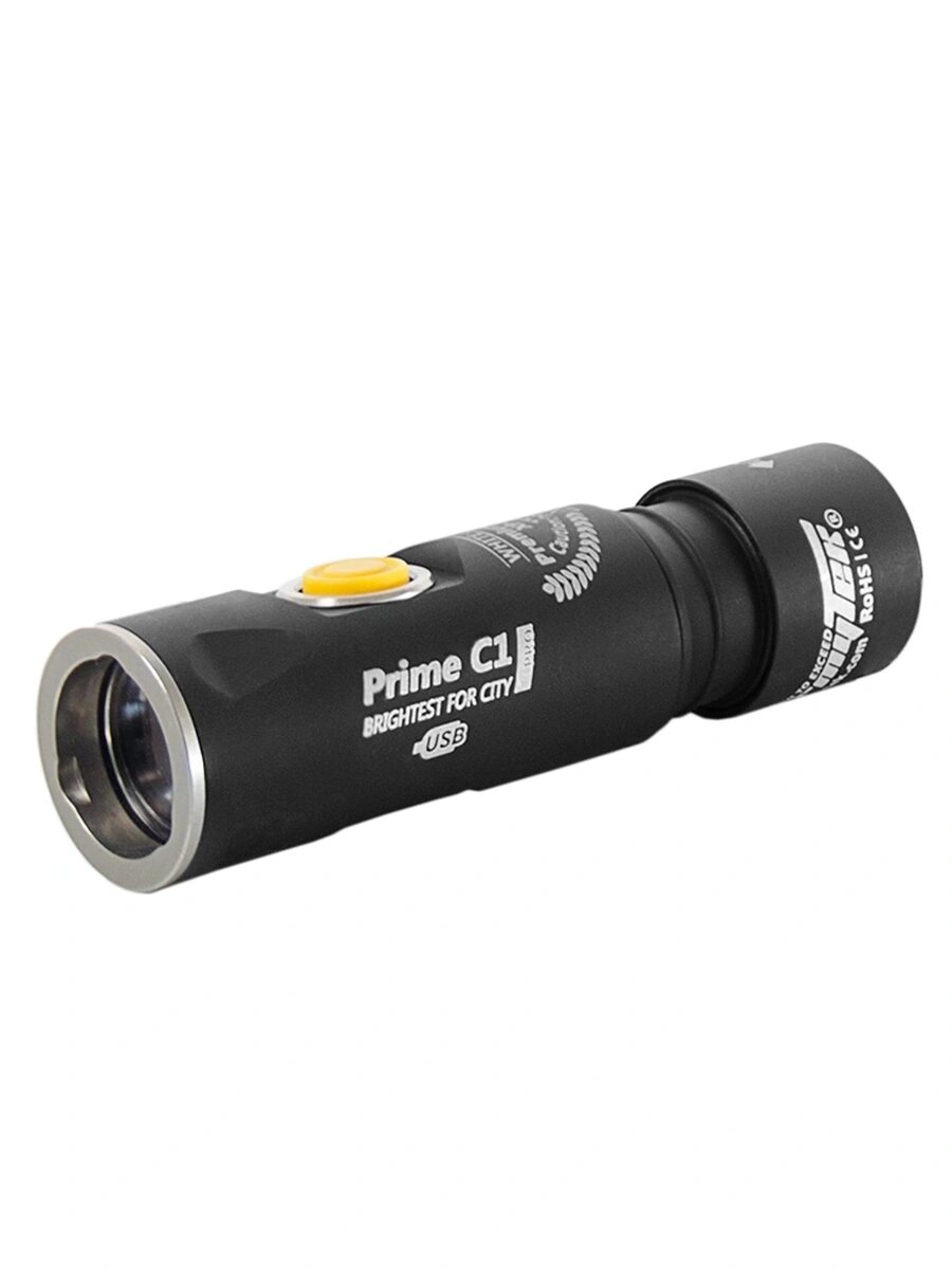 Фонарь Armytek Prime C1 Pro XP-L USB (Серебро) (Белый свет)