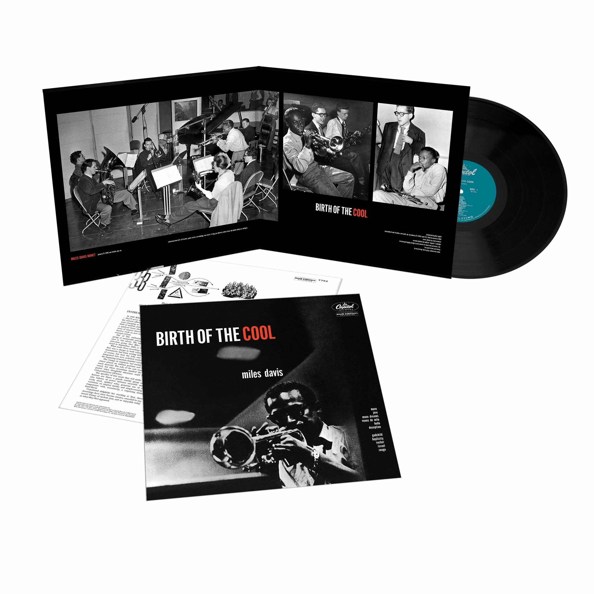 Виниловая пластинка Miles Davis - Birth Of The Cool (Analogue) (LP) 2026, Gatefold, Tone Poet Series