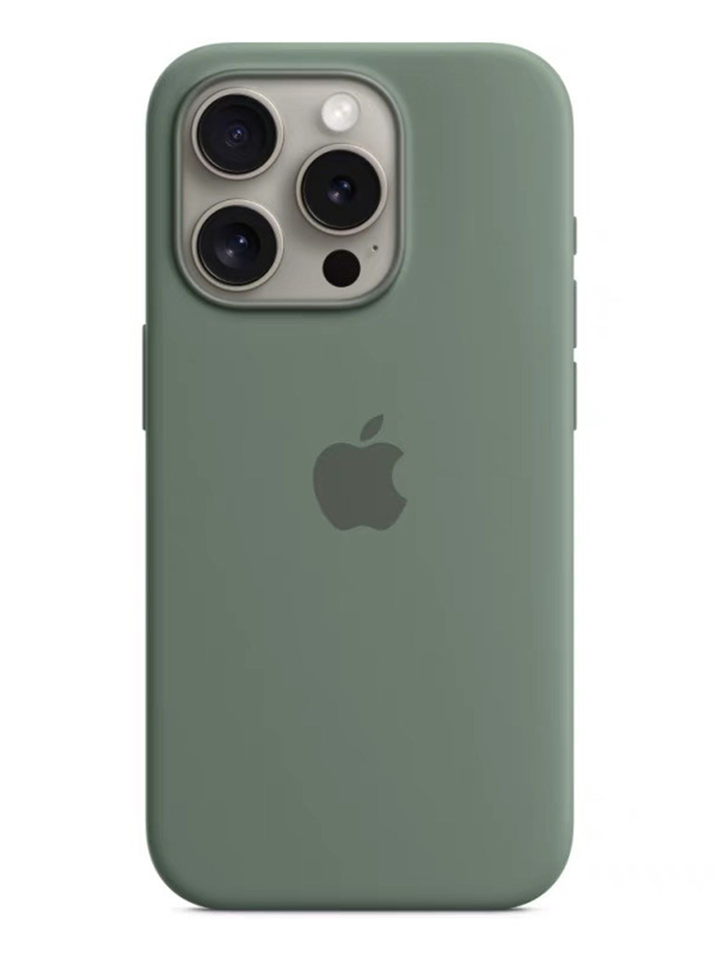 Силиконовый чехол MagSafe для iPhone 15 Pro