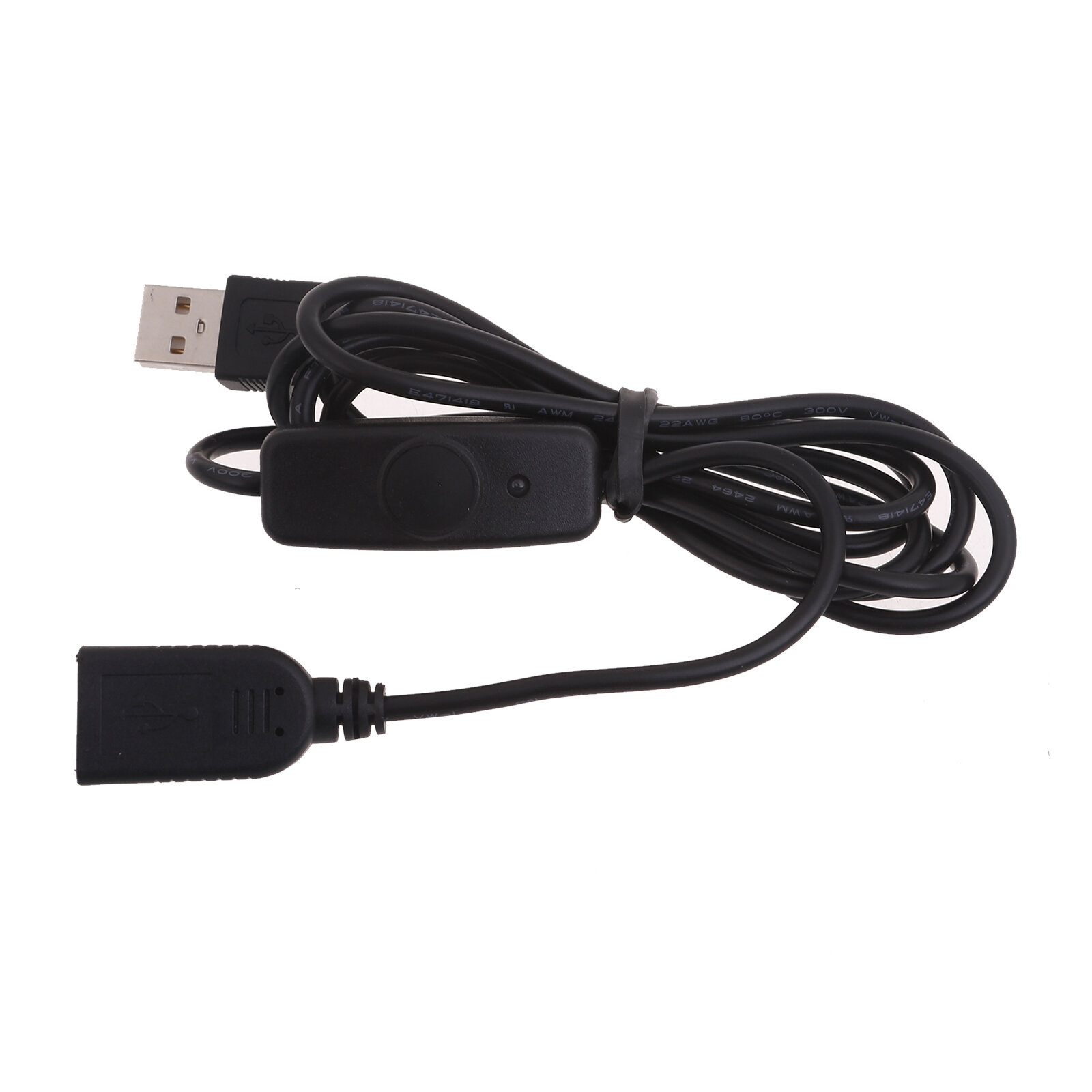 1.5м удобный USB кабель с кнопкой, поддержка зарядки 5V3A