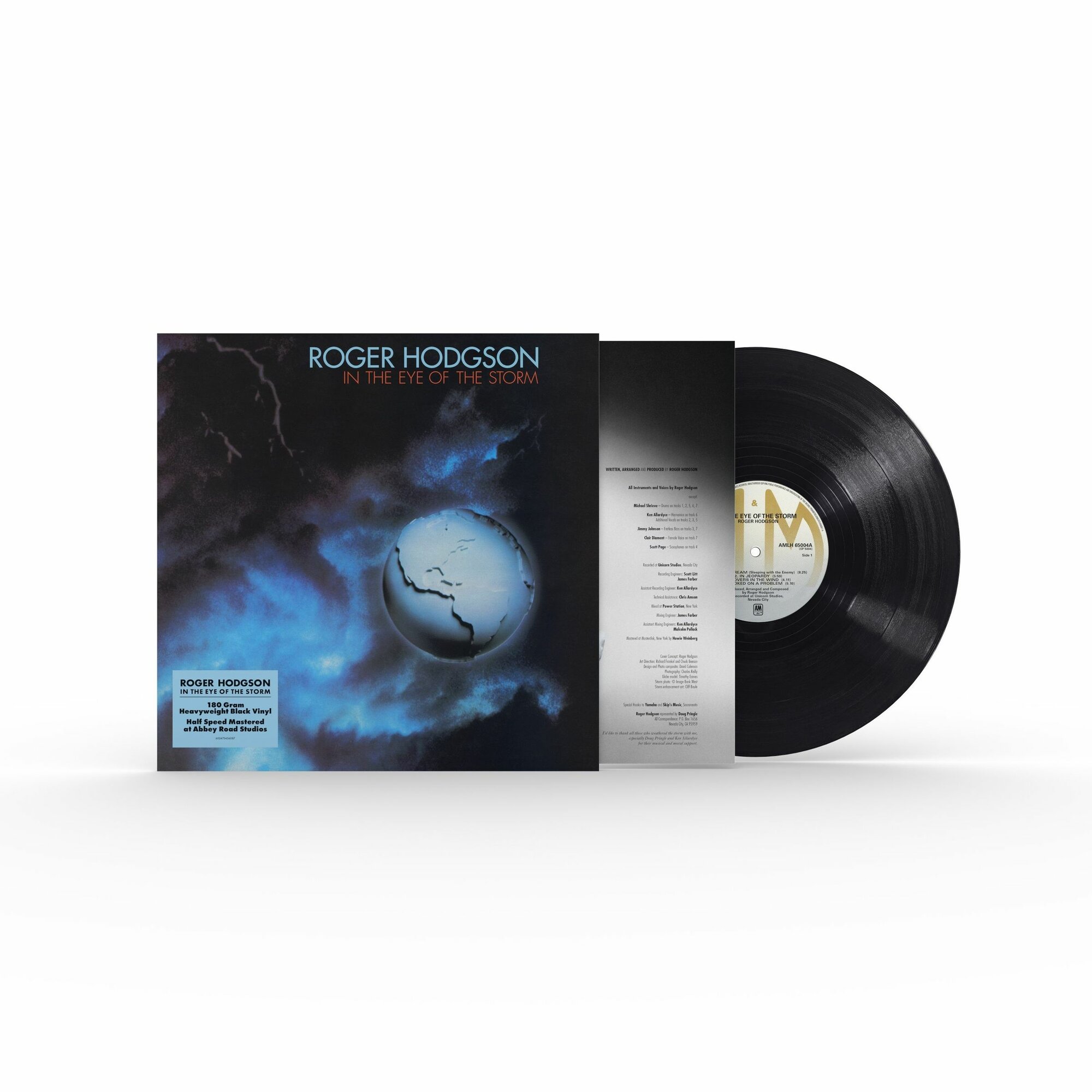 Виниловая пластинка Roger Hodgson - In The Eye Of The Storm (Half Speed Master) (180g) (LP) (1 LP)