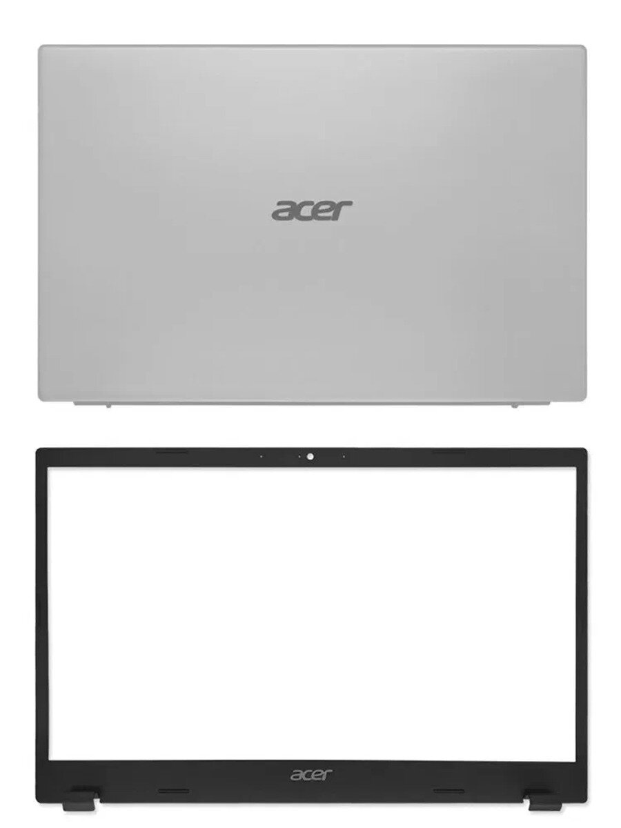 Корпус матрицы экрана ноутбука Acer N20C5 A315-35 A315-58 A115-32 A515-56 Крышка серебристая