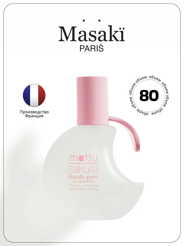 Masaki Matsushima Вода парфюмерная Matsu Sakura 80 мл