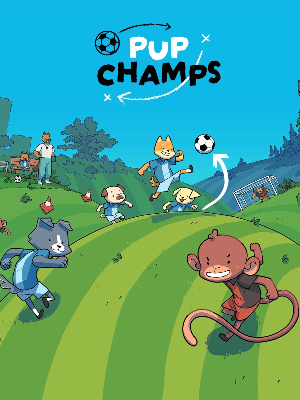 Игра Pup Champs, ключ активации Steam, PC, Mac OS, Afterburn