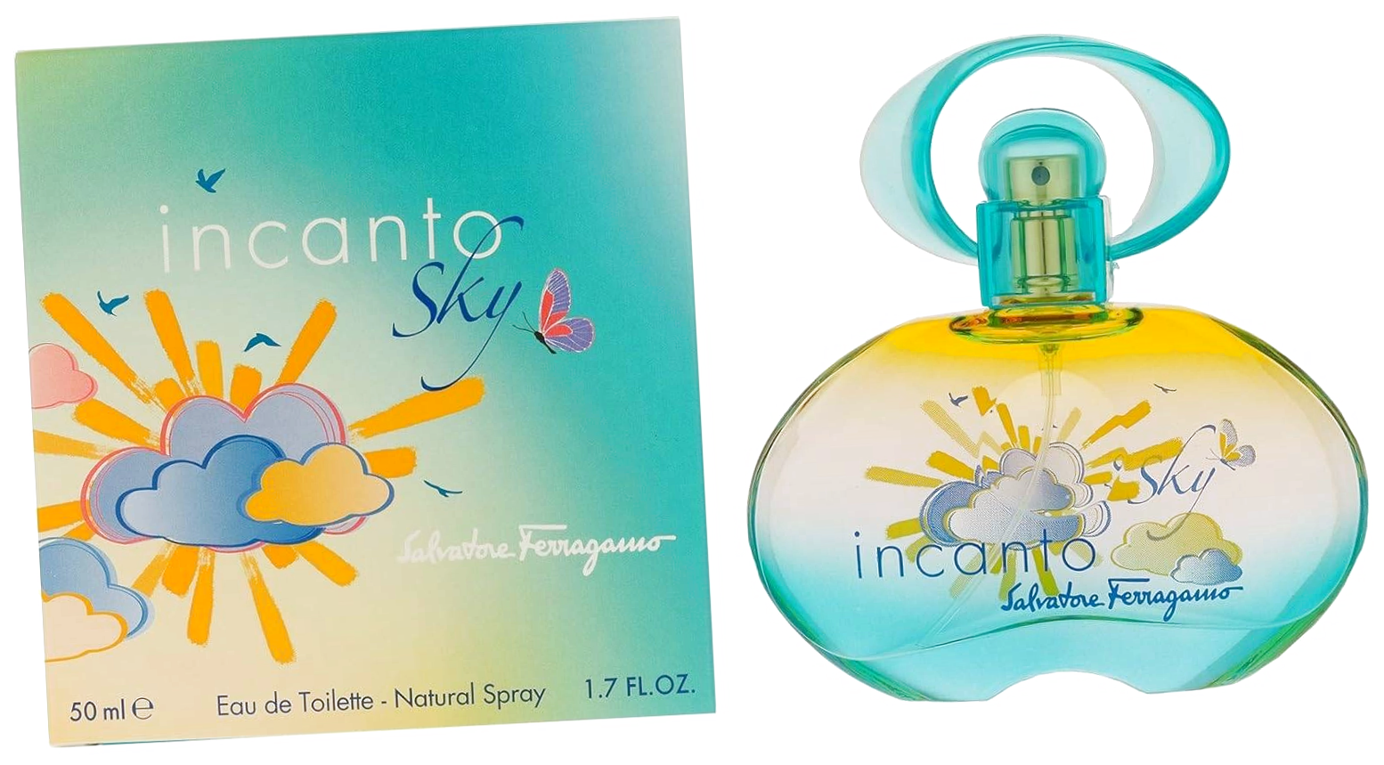 Инканто Скай Сальваторе Феррагамо для женщин 50 мл - Salvatore Ferragamo Incanto Sky туалетная вода