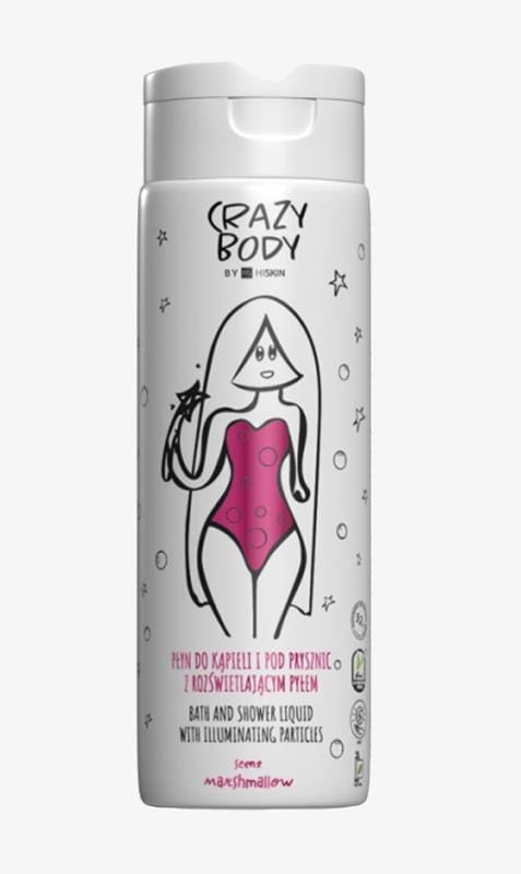 Средство для душа HiSkin Crazy Body, маршмеллоу, 250 мл