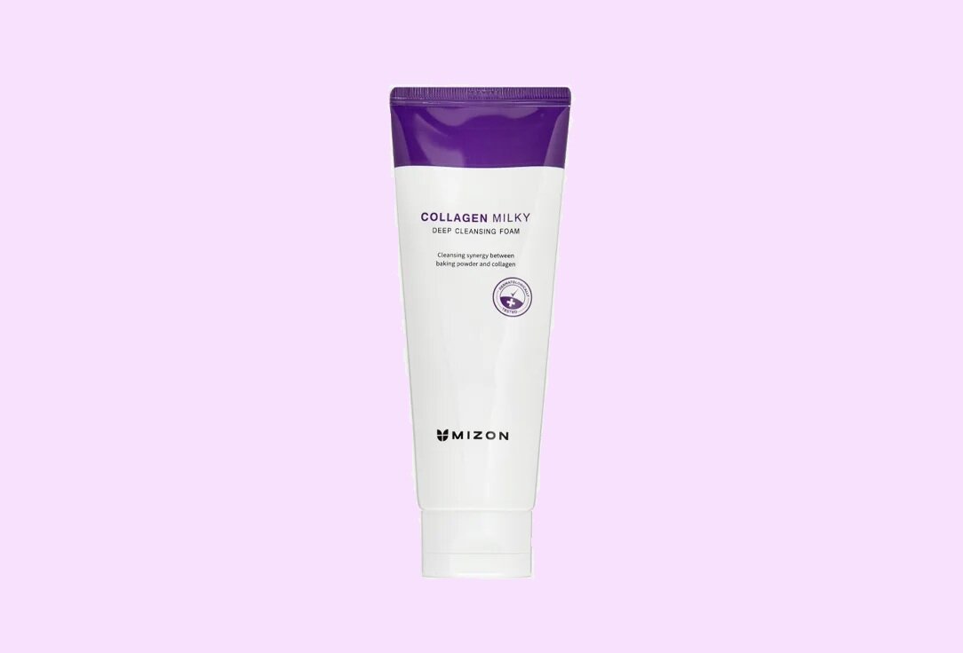 Пенка для умывания Mizon COLLAGEN MILKY DEEP CLEANSING FOAM, 150 мл