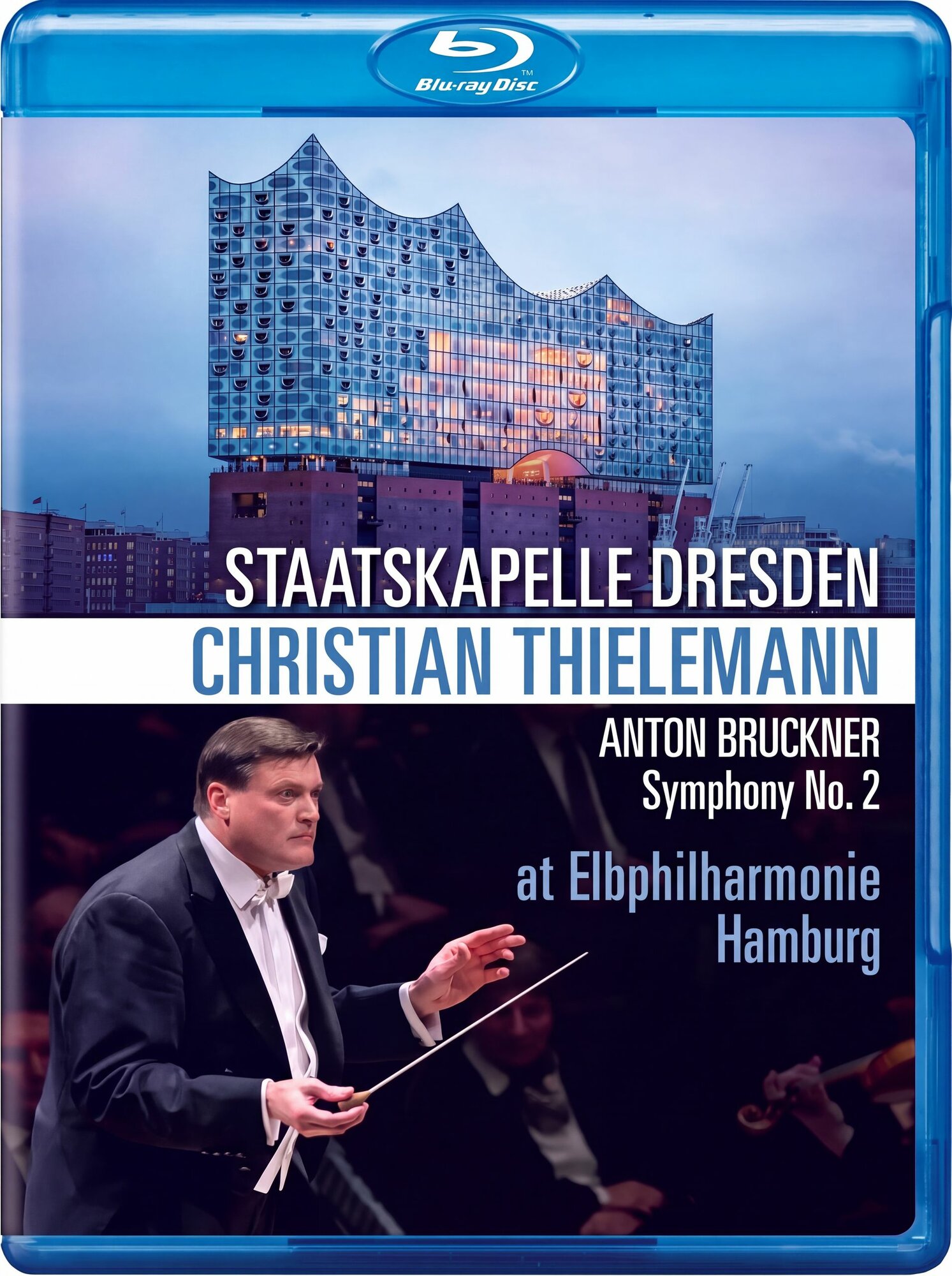 Anton Bruckner: Symphony No. 2 (Staatskapelle Dresden, Christian Thielemann) /2019/ музыка классика концерт Blu-ray диск