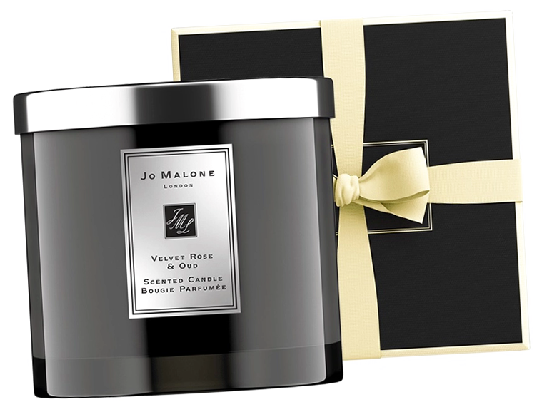 Jo Malone Velvet Rose and Oud свеча парфюмированная для помещений 600 гр - Джо Малон Вельвет Роза