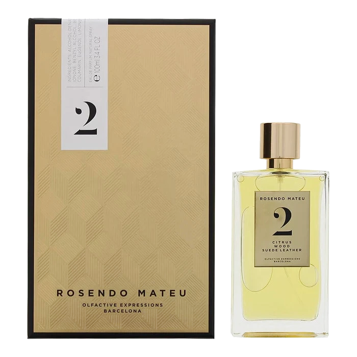 Rosendo Mateu No 2 Citrus Wood Leather парфюмерная вода 100 мл - Розендо Матеу Цитрус Замша Кожа