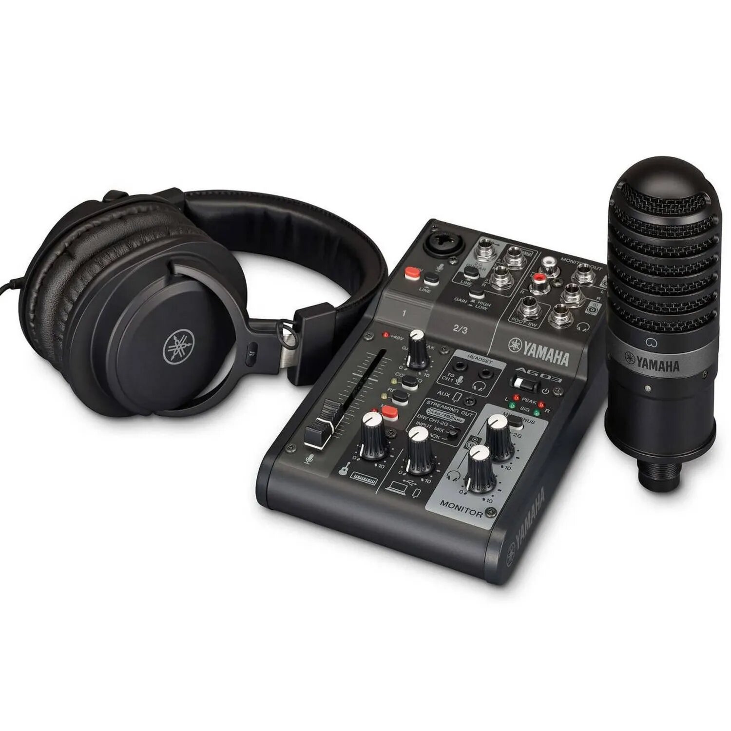 Комплект Yamaha AG03MK2 Black LSPK
