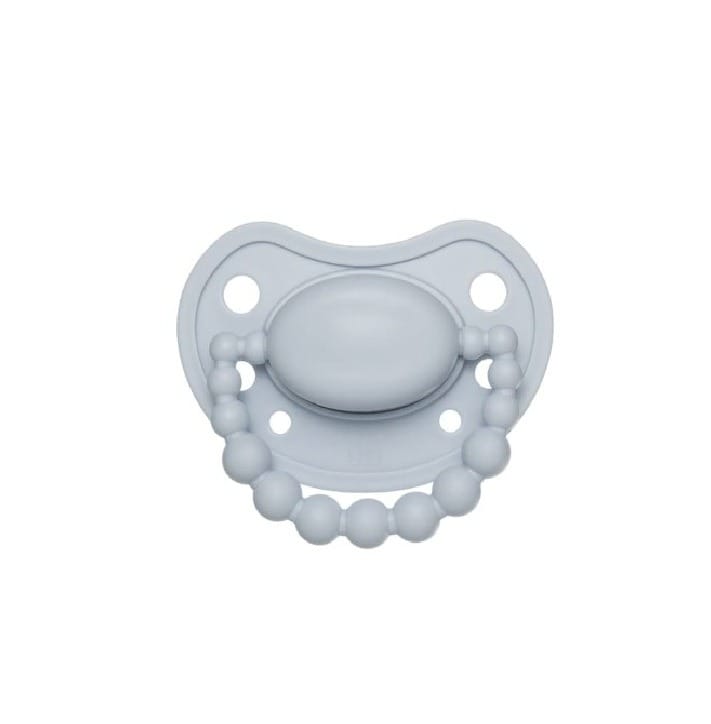 Пустышка LUU Kids позиционирующая Baby Dove, 6m, синий