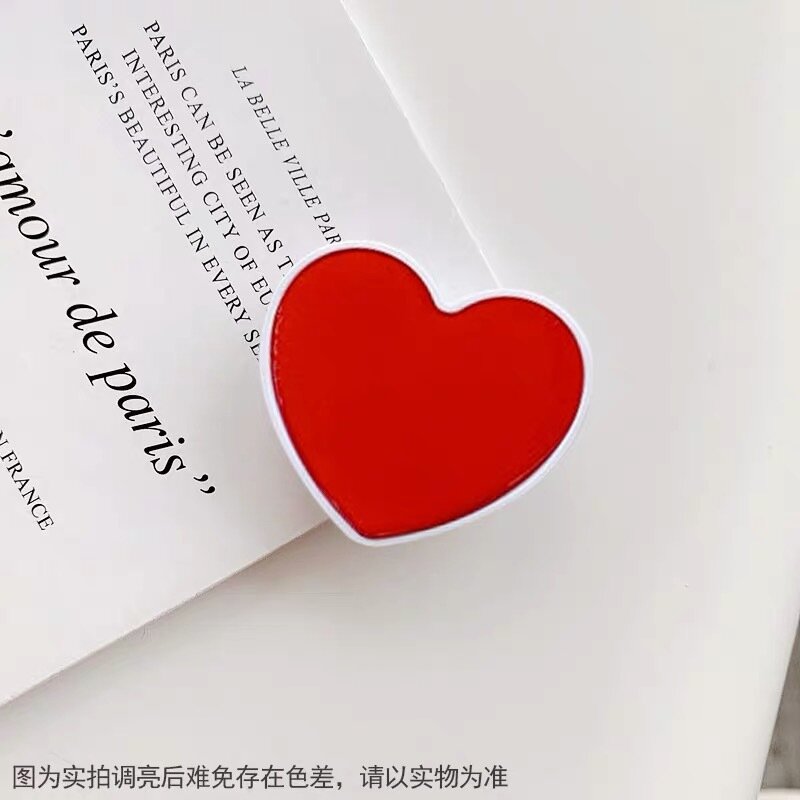 Сердцевидная силиконовая подставка для телефона с воздушной подушкой, регулируемая настольная поддержка для мобильных