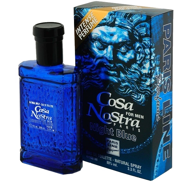 Paris Line Parfums Cosa Nostra Blue - мужская туалетная вода 100 мл