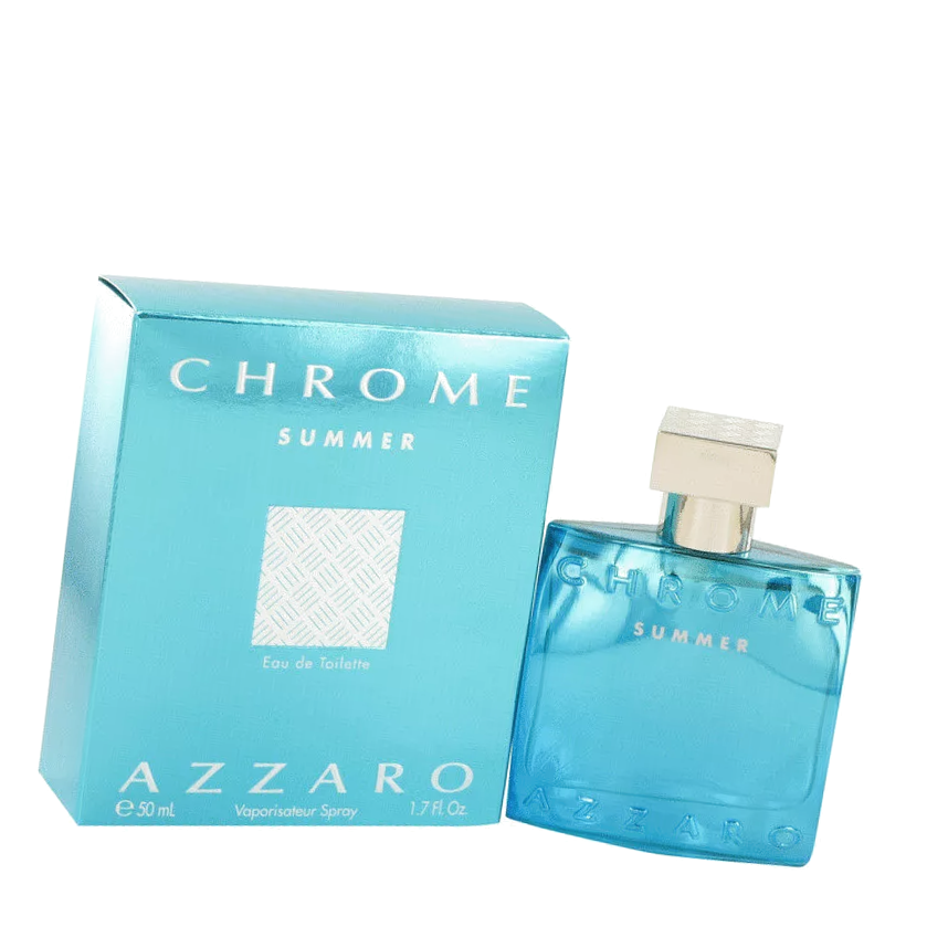 Мужчинам аромат Azzaro Chrome Summer 50 мл - Азаро Хром Саммер туалетная вода летняя