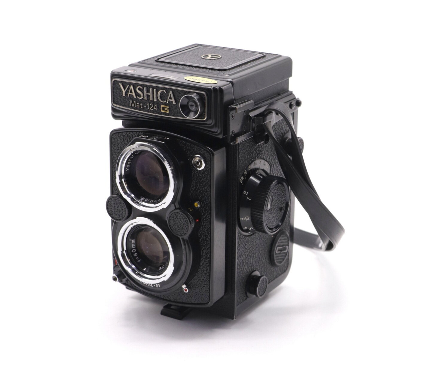 Среднеформатная Yashica Mat-124 G (Japan, 1980)
