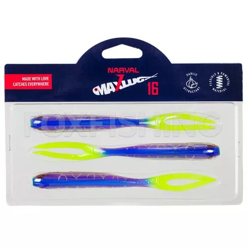 Силиконовая приманка Narval Maxlug 16см. #050 3шт.