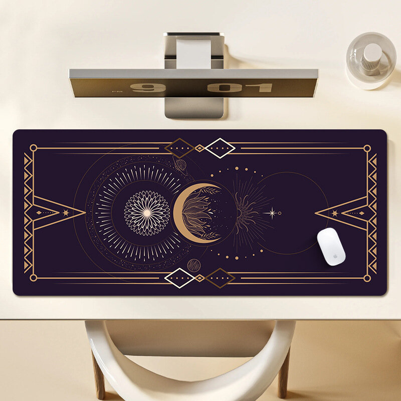 Компьютерная клавиатура Magic Circle с мультяшным рисунком и коврик для мыши с герметичными краями.