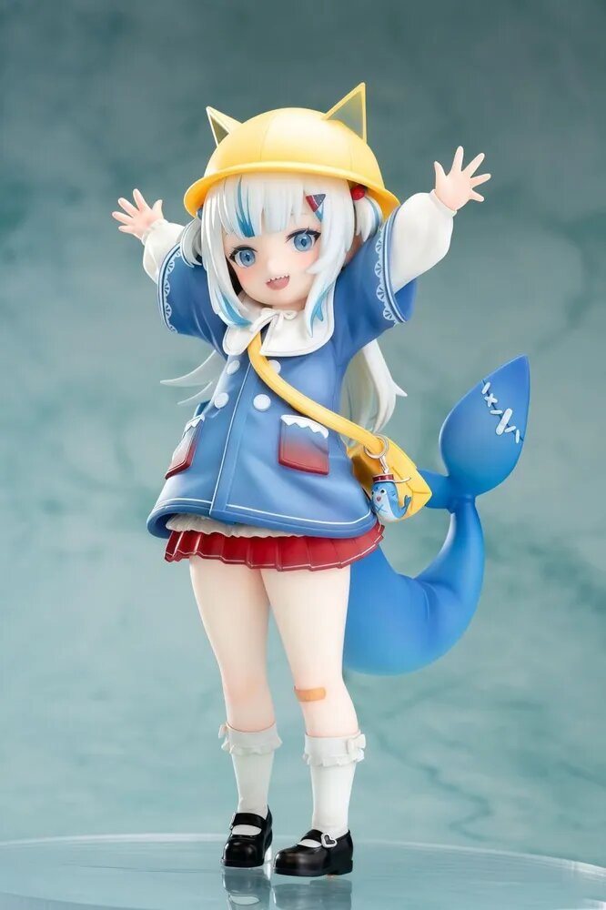Фигурка Гавр Гура виртуальный ютубер / Гула Акула / Gawr Gura Shark Hololive Production 17 CM