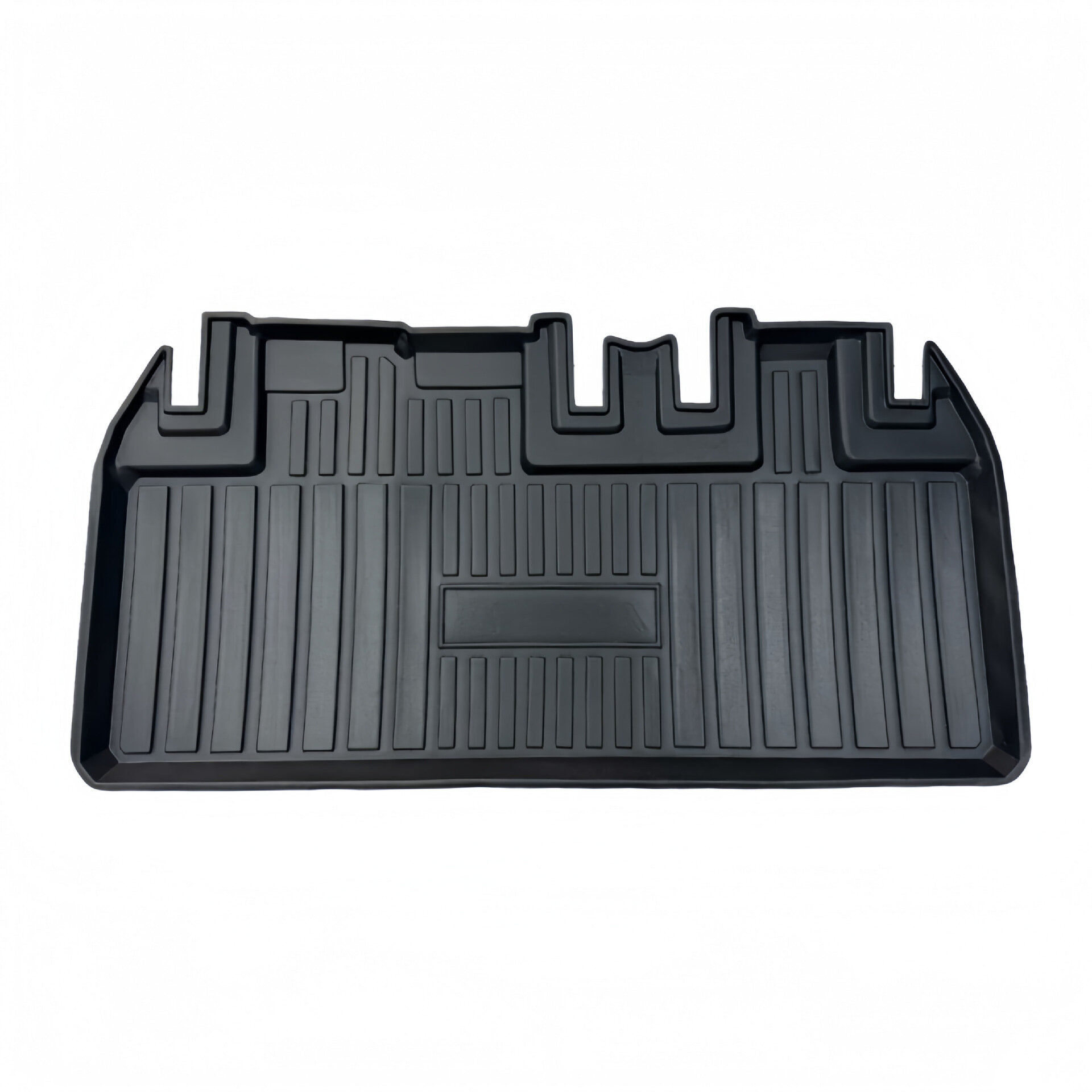 Коврик-вкладыш из ТПЭ для багажника Toyota Sienna 2013-2020 8-местные модели левый руль