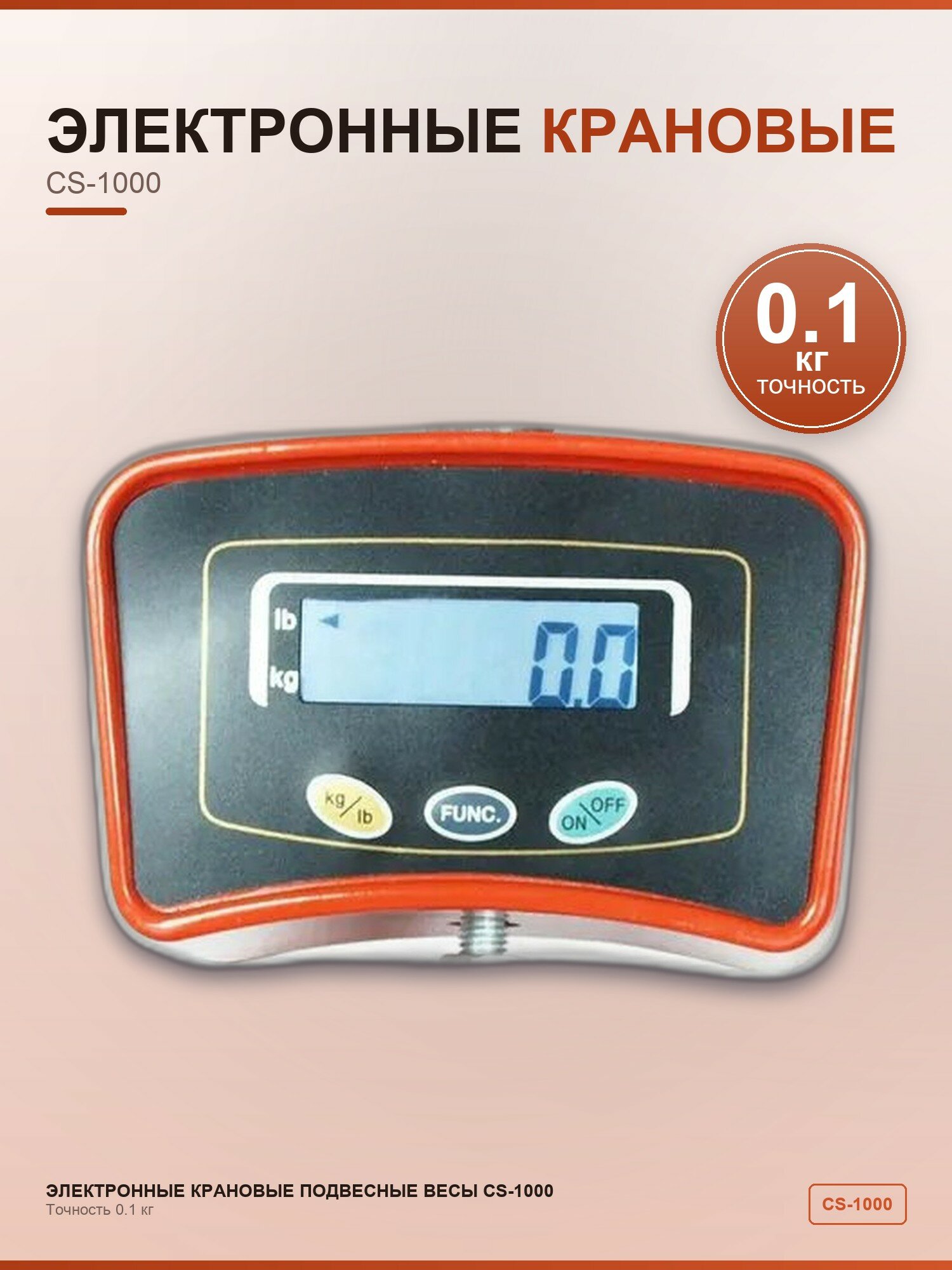 Электронные крановые подвесные весы CS-1000