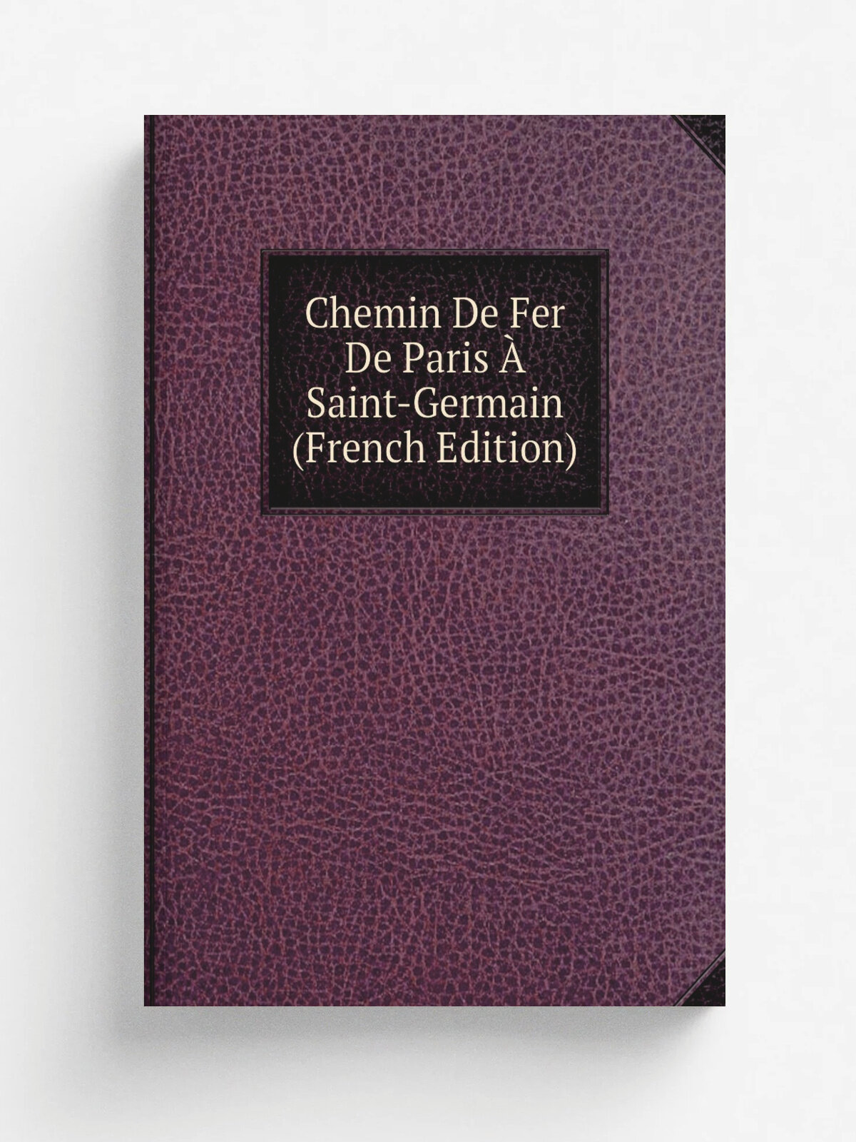Chemin De Fer De Paris . Saint-Germain (French Edition) | Репринт