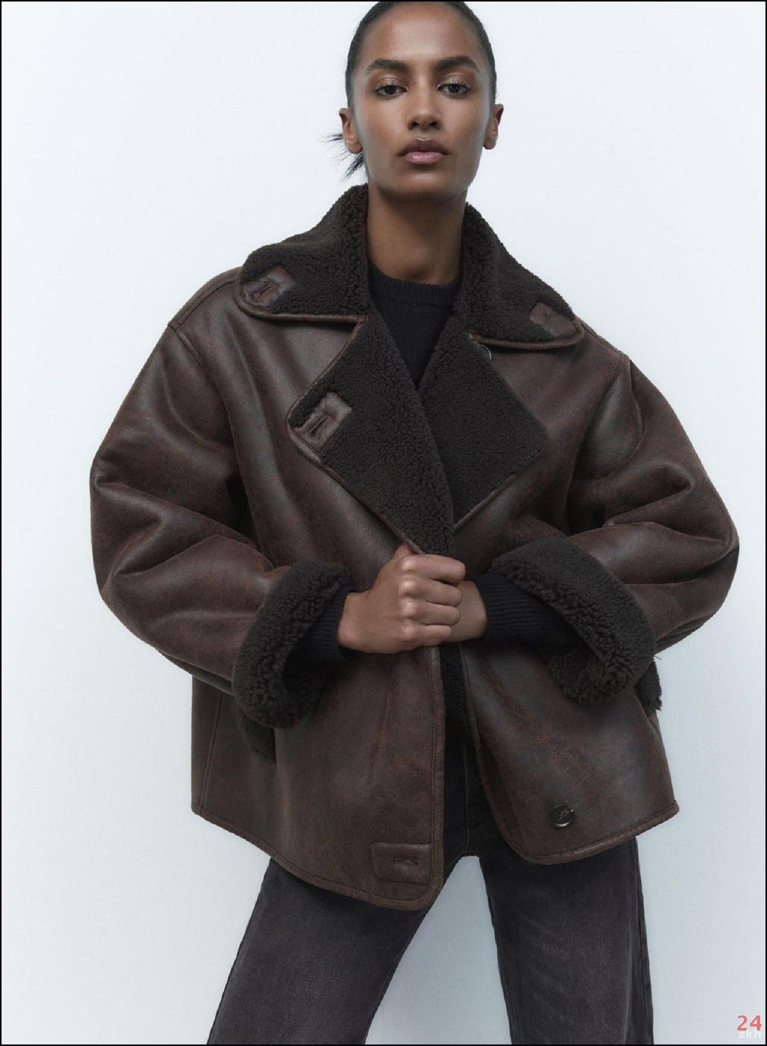 Дублёнка Zara