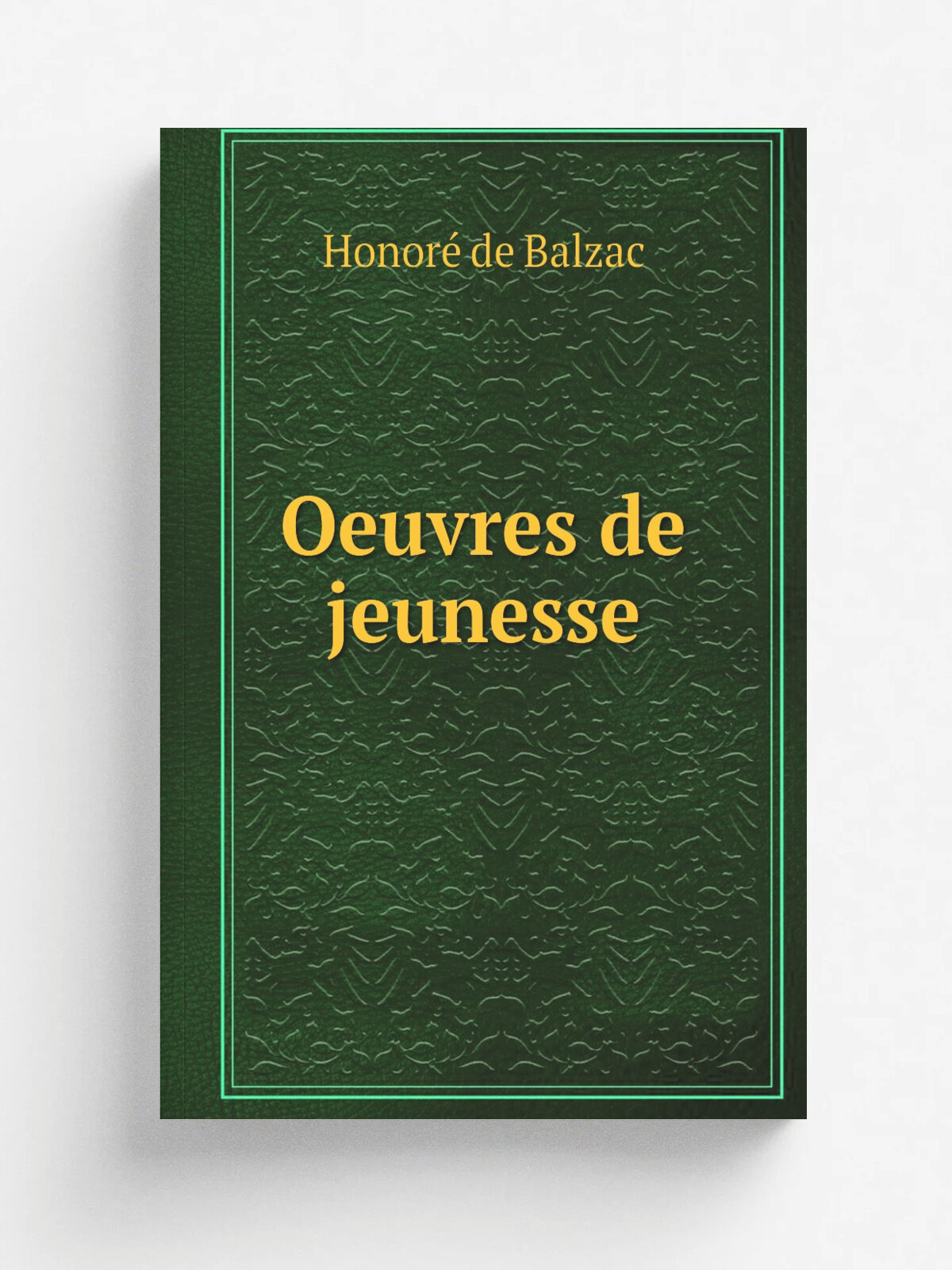 Oeuvres de jeunesse | Honore. de Balzac | 1867 | Paris : M. . vy | Репринт